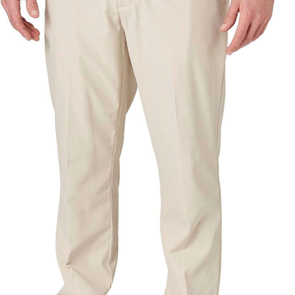 Walter Hagen Tan Chinos Relaxed Fit Cotton-Blend